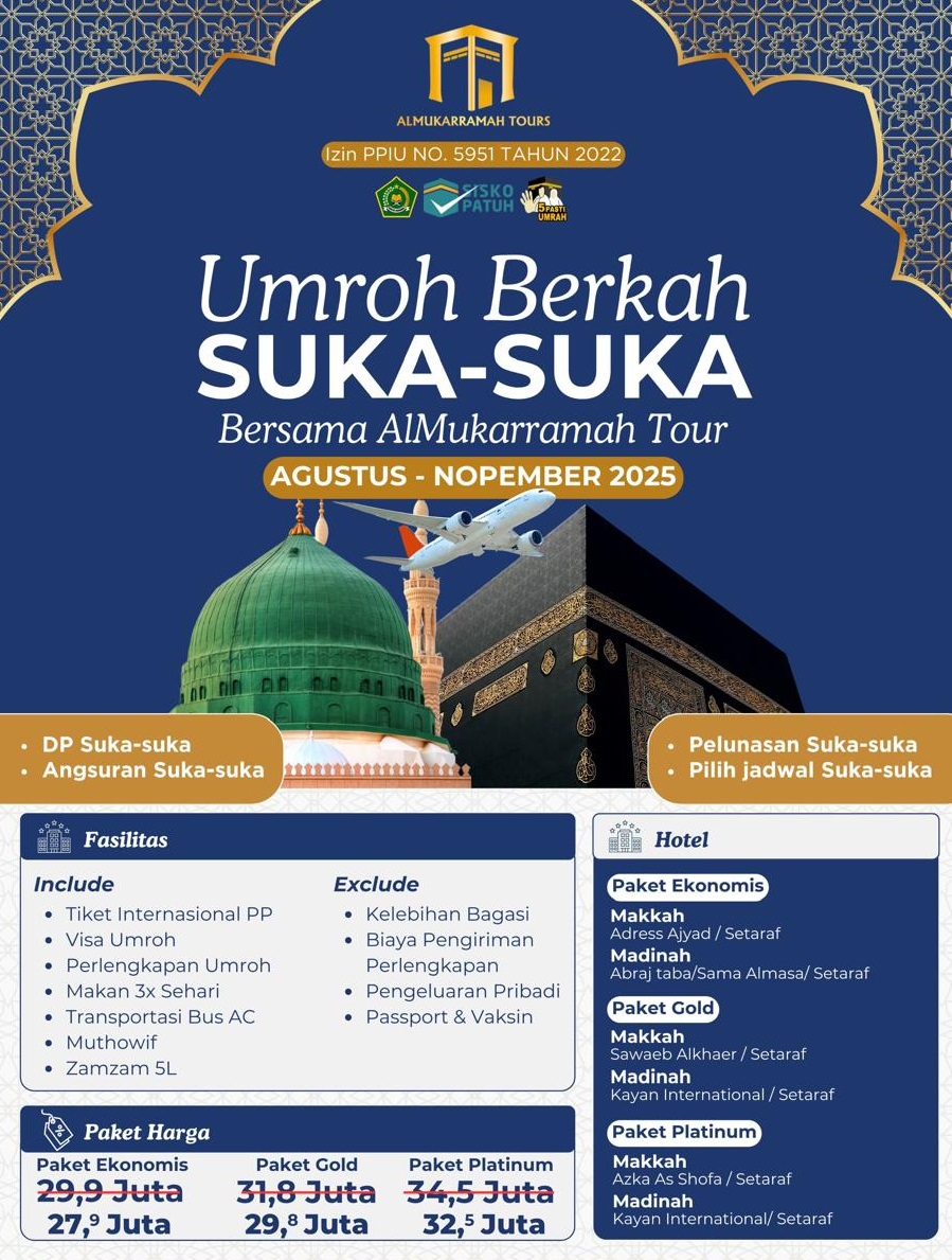 Umrah Berkah Suka-Suka